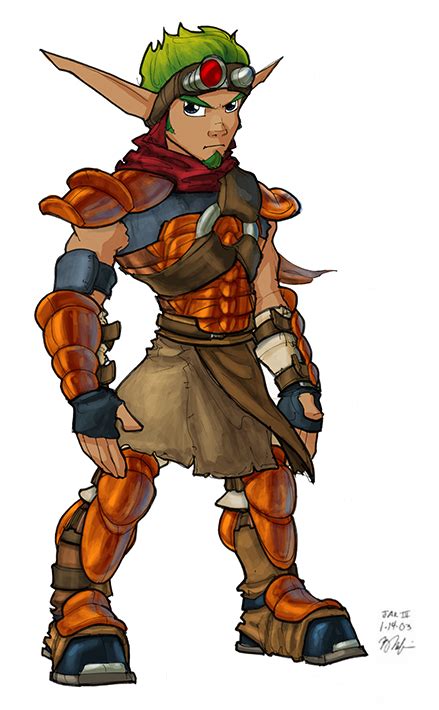 Image - Jak from Jak 3 concept art.png | Jak and Daxter Wiki | FANDOM ...