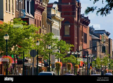 King Street Historic District Brockville Ontario Canada Stock Photo - Alamy