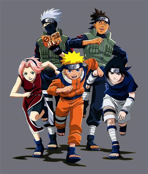 Naruto Uzumaki Team 7 Digital Art by Victoria Carroll - Pixels