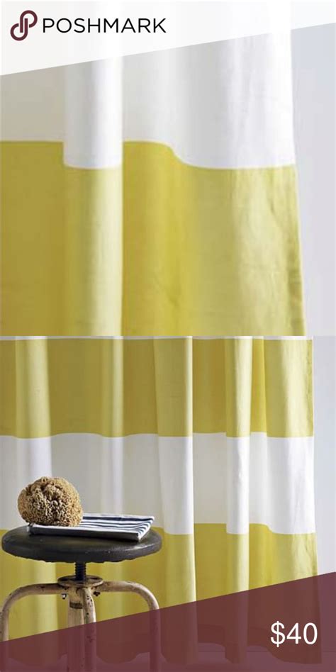 West Elm Stripe Shower Curtain | Striped shower curtains, Modern tiles, Curtains