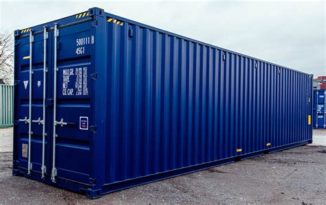 40ft High Cube Containers | S Jones Containers