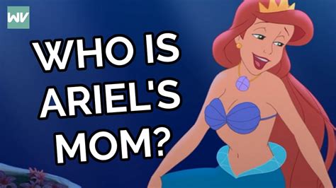 Who is Ariel's Mother? (Queen Athena): Discovering Disney - YouTube