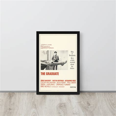 The Graduate 1967 Vintage Movie Poster - Etsy