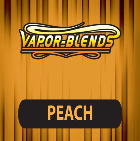 Peach-vapor-blends