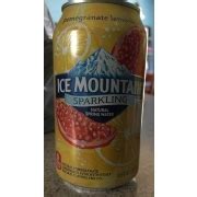 Ice Mountain Sparkling Spring Water, Pomegranate Lemonade: Calories, Nutrition Analysis & More ...