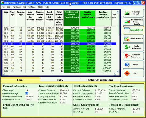 5 Retirement Financial Planner Template - SampleTemplatess - SampleTemplatess