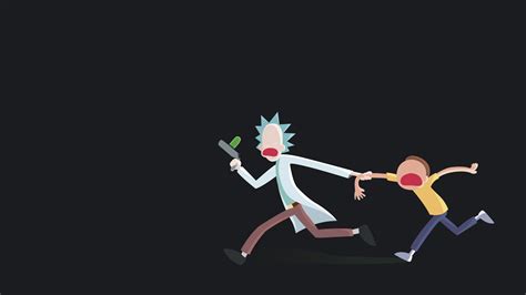 Coolest PC Minimalist Rick And Morty Wallpapers - Wallpaper Cave