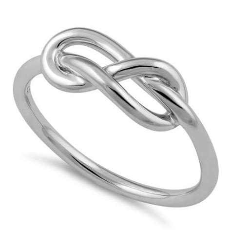 Sterling Silver Infinity Knot Ring for Sale | Dreamland Jewelry