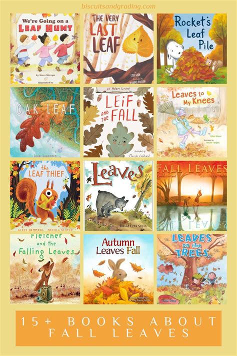 15+ Picture Books About Fall Leaves (Fall Leaf Week) - Biscuits and Grading