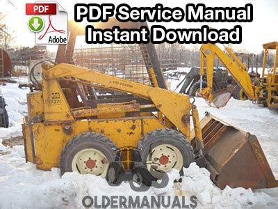 Case 1737, 1740 Skid Steer Loader Service Manual - OlderManuals.com