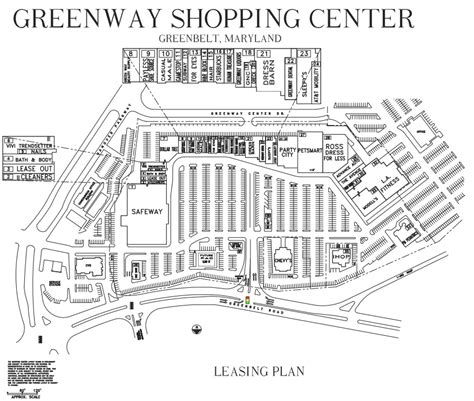 Greenway Center - store list, hours, (location: Greenbelt, Maryland ...