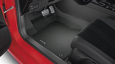 2022-2025 Honda Civic Contoured High-Wall Carpet Floor Mats - 08P15-T20-110