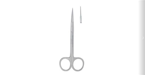 202-Scissors, 11.5 Cm, Straight, Sharp/Sharp - Adam Med Store - Medical Equipment Trading