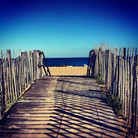 Plage de Sète. The long white beaches just outside Sète are great to visit on a sunny Languedoc ...