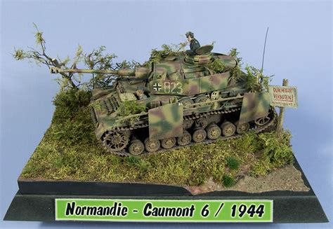 PzKpfw IV Ausf.H - Normandy 1944 | Military diorama, Panzer iv, Panzer 4