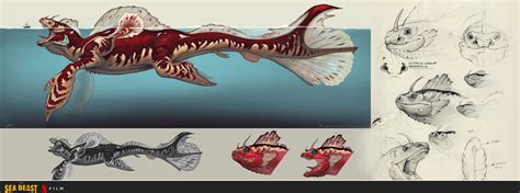 The Art of The Sea Beast : 25+ Concept Art | Concept art gallery, Creature concept art, Creature art