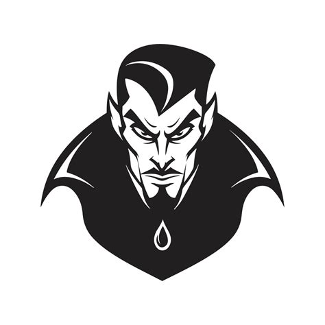 Dracula mascot logo ,hand drawn illustration. Suitable For Logo ...