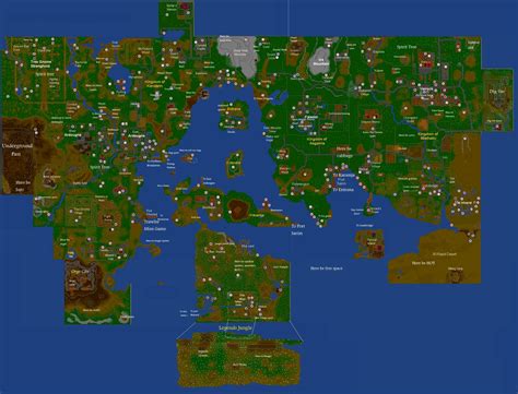 Osrs World Map / The Osrs World Map In 3d Using Height Data R 2007scape ...