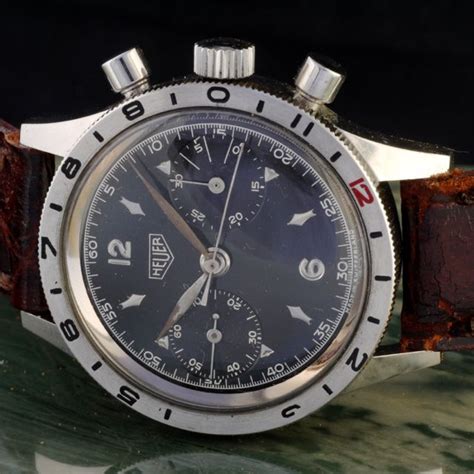 1949 Heuer Chronograph Military style - TIMELINE.WATCH collection