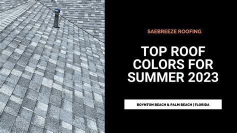 Summer 2023 Roof Color Trends in Boynton Beach | Midnight Plum