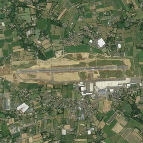 Guernsey Airport in Forest, United Kingdom (Google Maps)