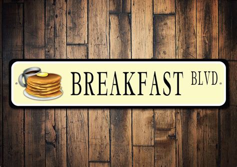 Breakfast Sign, Breakfast Restaurant, Breakfast Kitchen, Kitchen Decor, Breakfast Decor, Sign ...