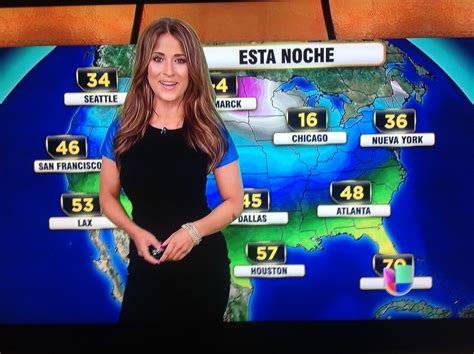 Jackie Guerrido. Primer Impacto. Univision' Weather Girl | Atlanta ...