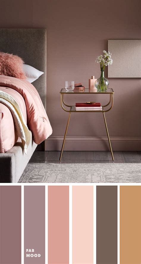 Earth Tone Colors For Bedroom { Mauve + blush + grey & gold accents } | Beautiful bedroom colors ...