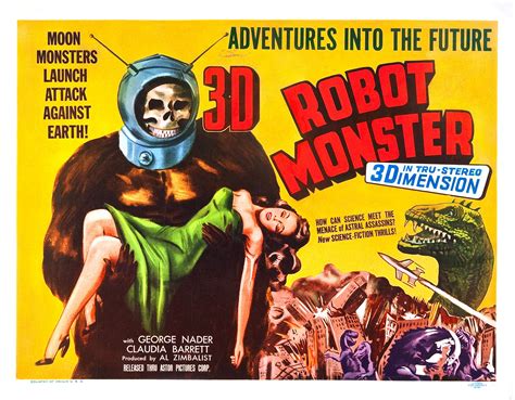 Robot Monster (1953) | Robot monster, Classic monster movies, Movie monsters