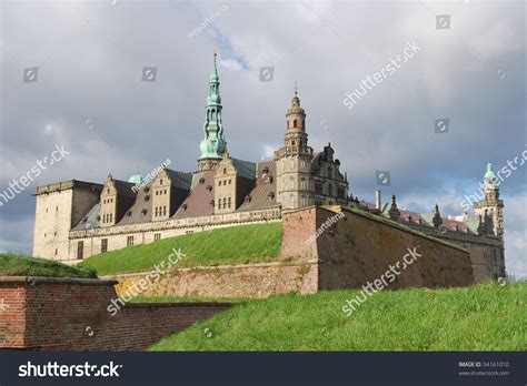 The Castle Of Elsinore, Hamlet'S Residence, Helsingor, Denmark Stock ...