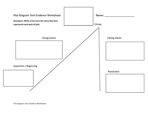 Plot Diagram Templates - Word Excel Fomats