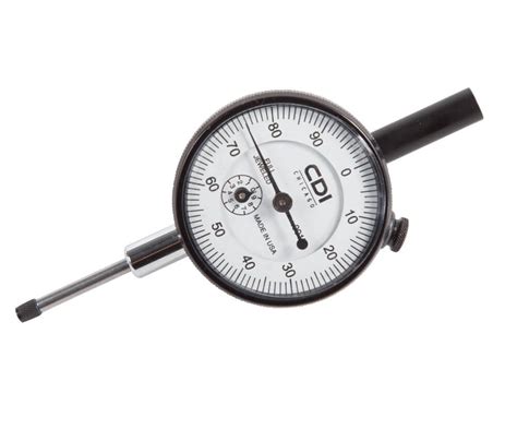 Mechanical Dial Indicator - 1in Range x 0.001in Divisions - Karol-Warner