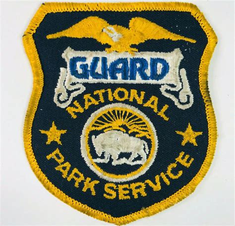 US National Park Service Guard NPS Patch | Us national park, National park service, Park service