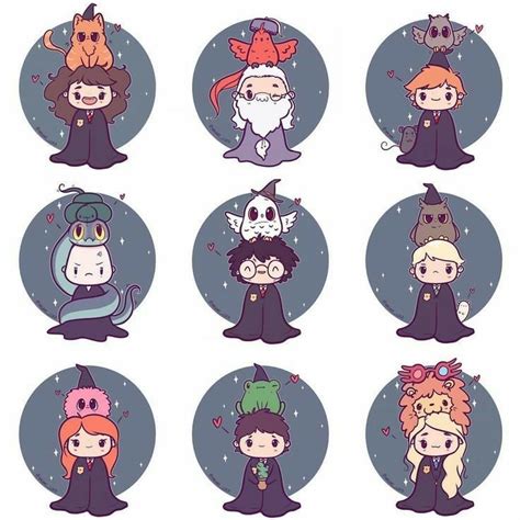 Cute Drawings Of Harry Potter Characters – Warehouse of Ideas