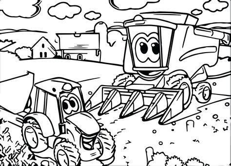 29+ Tractor Coloring Pages Printable Background - Color Pages Collection