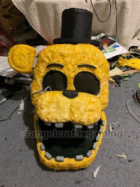 Withered Golden Freddy Mask! Hey everyone! I just posted my Nightmare ...