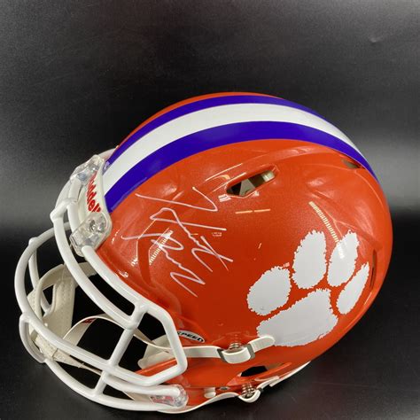 NFL - Hunter Renfrow Signed Authentic Clemson Speed Helmet | The ...