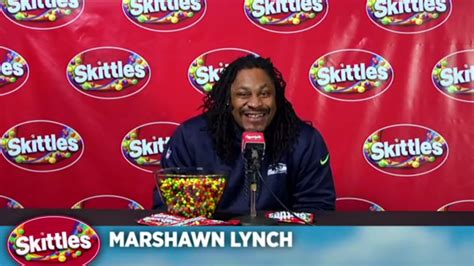 Marshawn Lynch gives the best press conference ever for Skittles | NFL ...