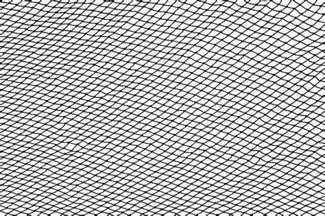 Black Fishing Net Silhouette Isolated On White Stock Photo - Download Image Now - iStock