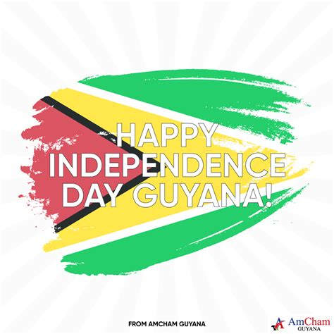 Happy Independence Day from AmCham Guyana! - American Chamber