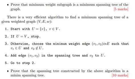 Solved A weighted graph is a graph G=(V,E,w) where V and E | Chegg.com