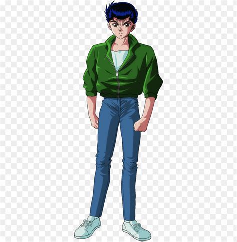 image result for yusuke urameshi yuyu hakusho, green - yu yu hakusho yusuke jeans Traje De Calle ...