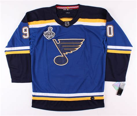 Ryan O'Reilly Signed 2019 Stanley Cup Finals St. Louis Blues Jersey ...