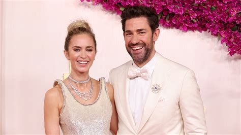 Emily Blunt and John Krasinski Perfectly Coordinate at 2024 Oscars ...