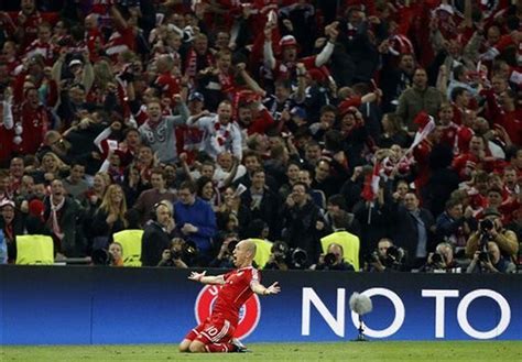 Bayern Munich wins Champions League final 2-1 on late winner by Robben ...