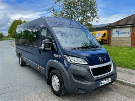 2018 67 PEUGEOT BOXER 2.0 BLUE HDI 440 L4H2 P/V 130 BHP 17 SEATER MINI ...