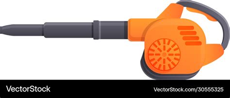 Leaf blower icon cartoon style Royalty Free Vector Image