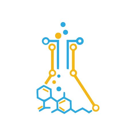 Premium Vector | Biochemistry logo