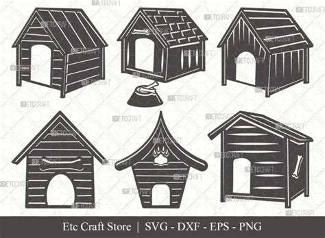 Dog House SVG Cut File | Dog Svg | Dog Paw Svg | Dog Bone Svg | Bundle ...