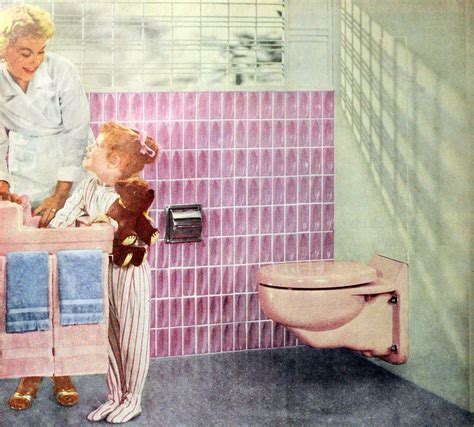 28 vintage pink bathrooms: See some wild bubblegum-era midcentury home decor of the 1950s ...